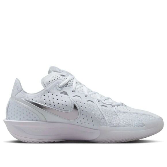 Nike Air Zoom GT Cut 3 TB White Silver Mens Size 6/Womens 7.5 IB4458-100 main image 4